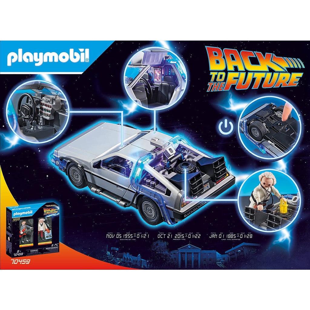 PLAYMOBIL 70317 Back to The Future Delorean ( 64PC） - Momo Gadgets