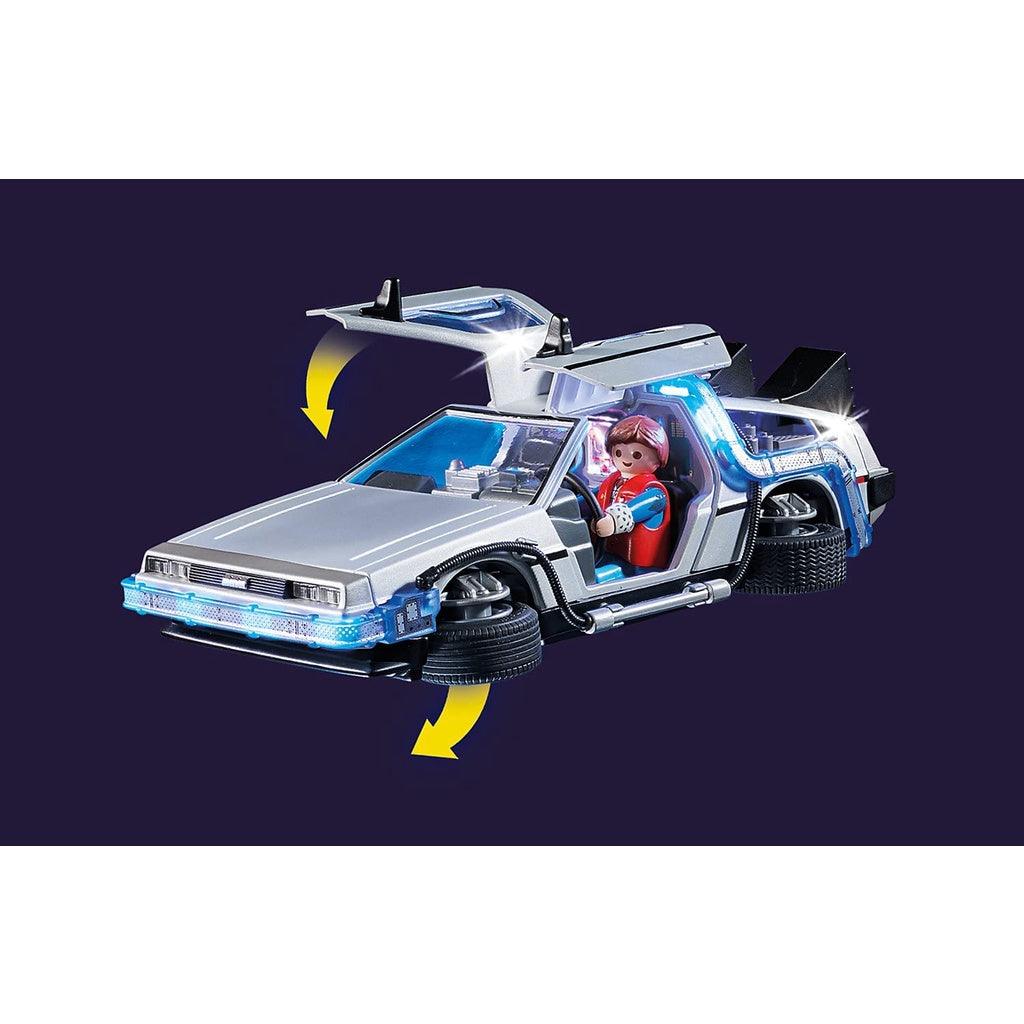 PLAYMOBIL 70317 Back to The Future Delorean ( 64PC） - Momo Gadgets