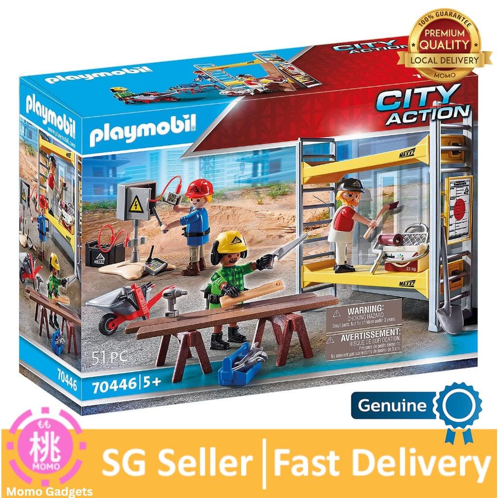 Playmobil 70446 Scaffolding with Workers - Momo Gadgets