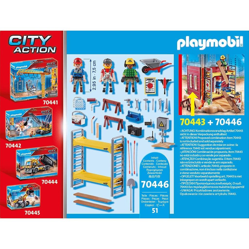 Playmobil 70446 Scaffolding with Workers - Momo Gadgets