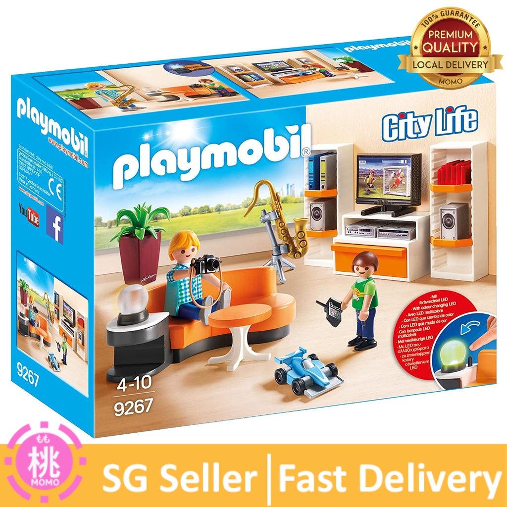 PLAYMOBIL 9267 Living Room Set Building Set - Momo Gadgets