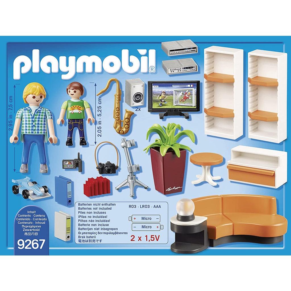 PLAYMOBIL 9267 Living Room Set Building Set - Momo Gadgets