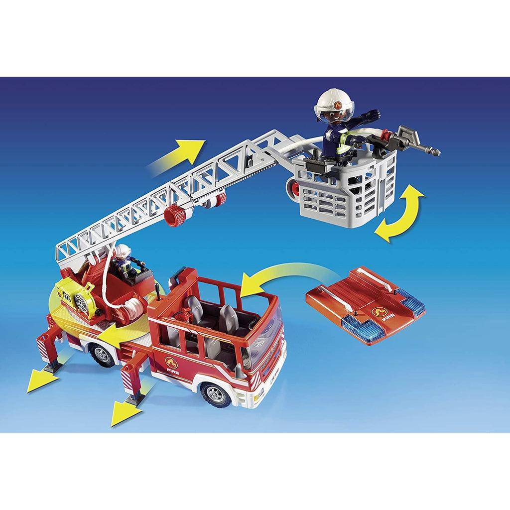 Playmobil 9463 Fire Ladder Unit (89pc) - Momo Gadgets