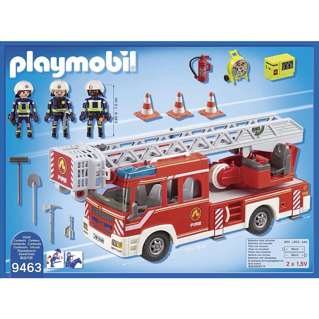 Playmobil 9463 Fire Ladder Unit (89pc) - Momo Gadgets