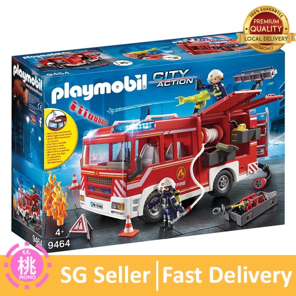 PLAYMOBIL 9464 Fire Engine (138pc) - Momo Gadgets