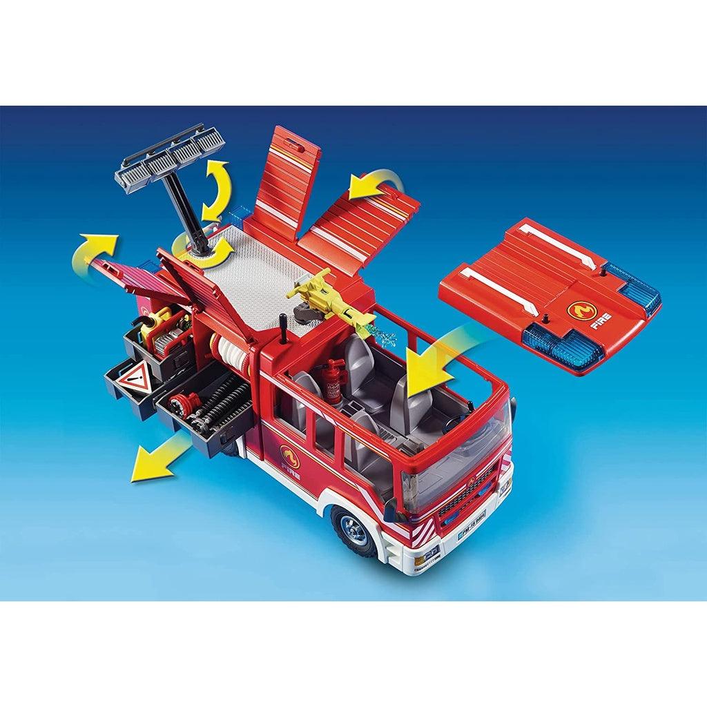 PLAYMOBIL 9464 Fire Engine (138pc) - Momo Gadgets