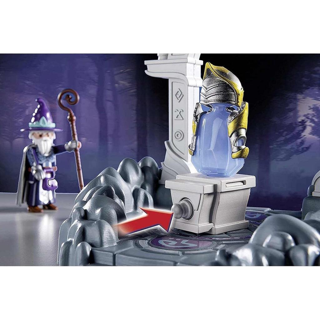 PLAYMOBIL® 70223 Temple of Time with Wizard Playset - Momo Gadgets