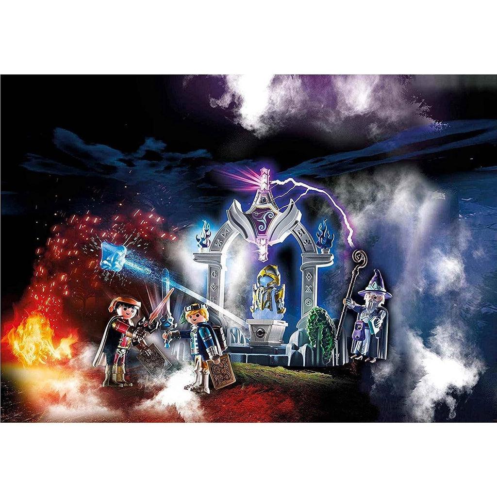 PLAYMOBIL® 70223 Temple of Time with Wizard Playset - Momo Gadgets