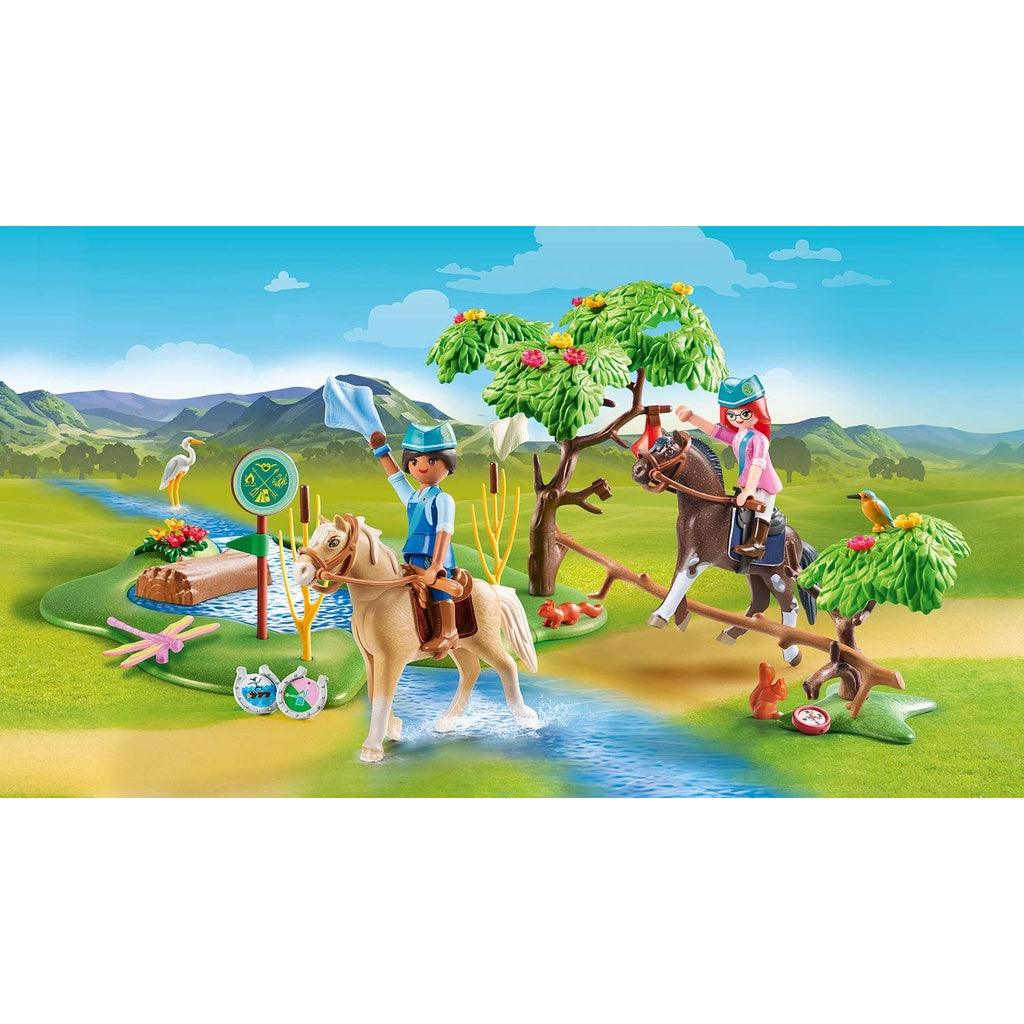 Playmobil Spirit Riding Free---River Challenge (70330) / Lucky & Spirit with Horse Stall (9478) - Momo Gadgets