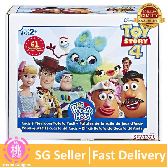 Playskool Potato Head Mr Potato Head Bunny Disney/Pixar Toy Story 4 Andy's Playroom Potato Pack Toy - Momo Gadgets