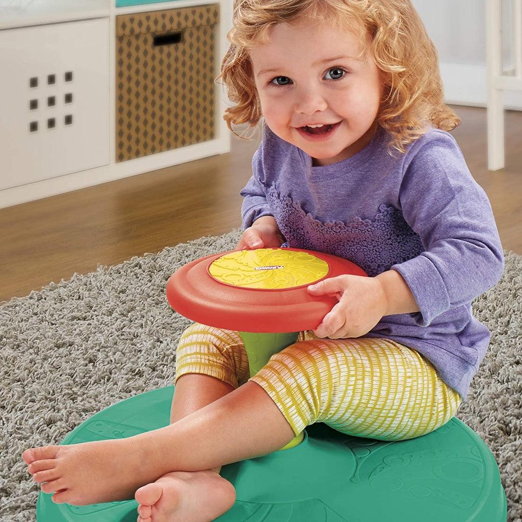 Playskool Sit and Spin Classic Spinning Activity Toy for Toddlers Ages Over 18 Months, Multicolor - Momo Gadgets