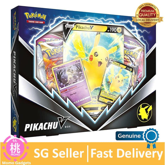 Pokemon TCG: Pikachu V Box - Momo Gadgets