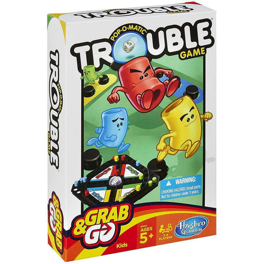 Pop-O-Matic Trouble Game (Travel Size) - Momo Gadgets