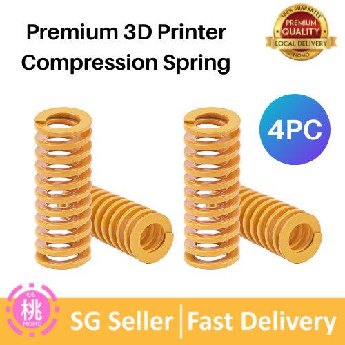 Premium Heated Bed Leveling Spring, 3D Printer Compression Spring Light Load Mould Die Spring ID for 3D Printer Creality - Momo Gadgets