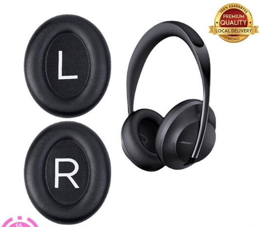 Premium Replacement Ear Cushion Pads for Bosee QC 700 NC700 (includes dustproof scrim) Compatible - Momo Gadgets