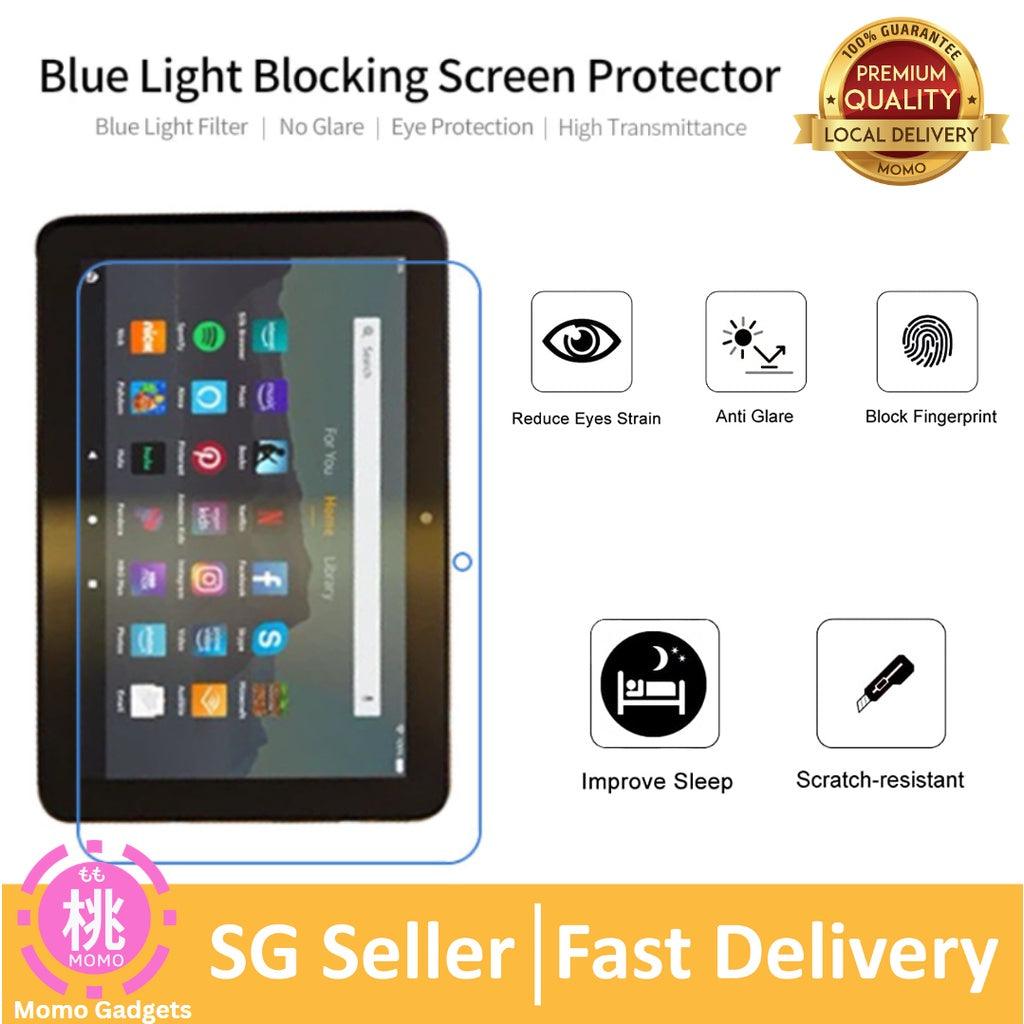 Premium Screen Protector HD Clear for Amazon Fire 7 2022 Anti Blue Light Screen Protector - Momo Gadgets