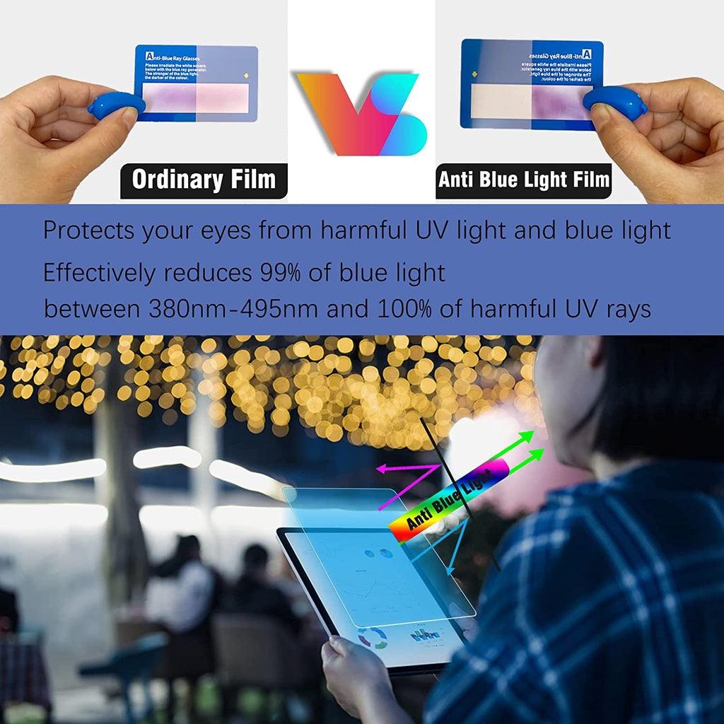 Premium Screen Protector HD Clear for Amazon Fire 7 2022 Anti Blue Light Screen Protector - Momo Gadgets