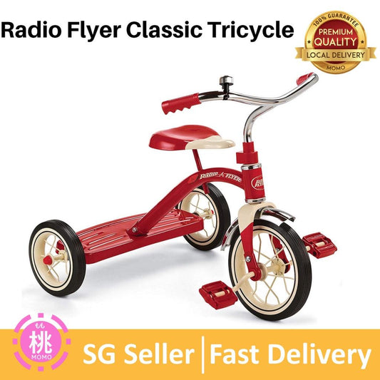 Radio Flyer Classic Red 10" Tricycle for Toddlers - Momo Gadgets