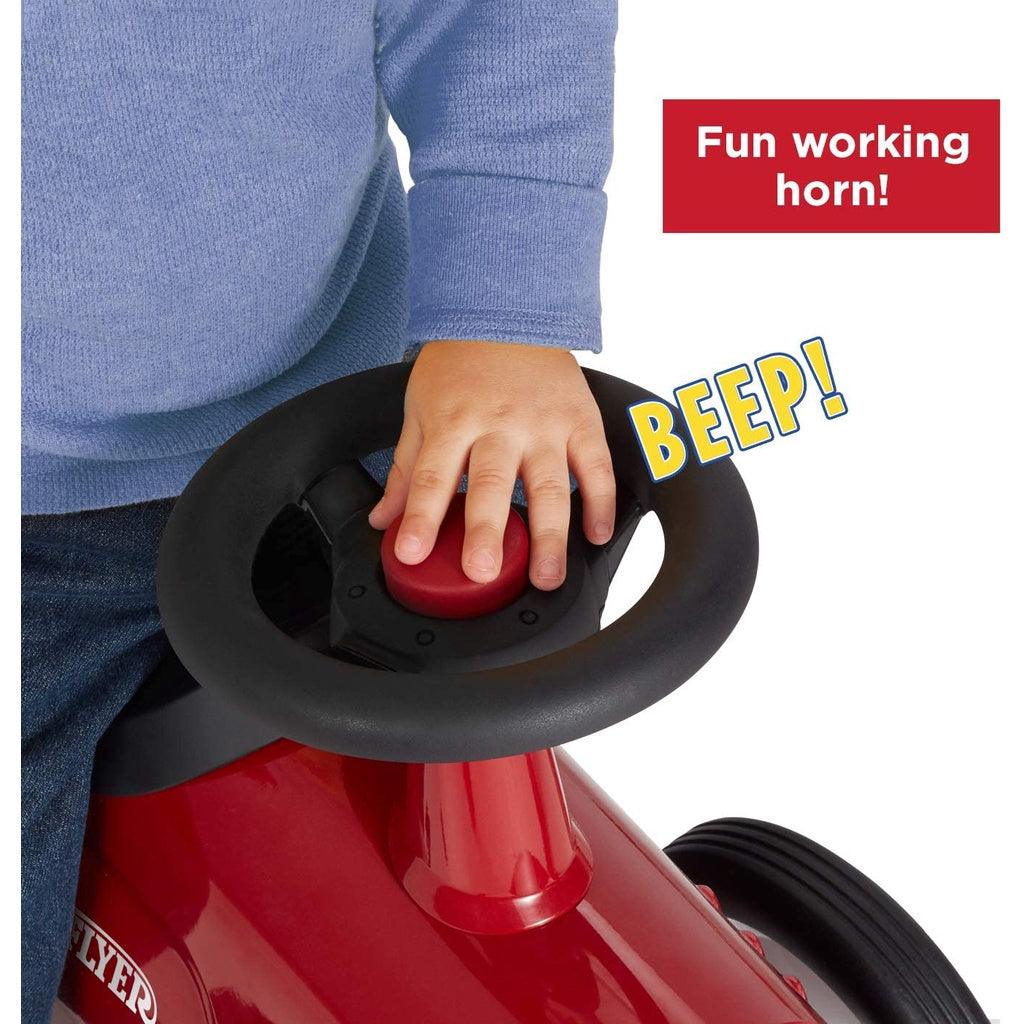 Radio Flyer Little Red Roadster, Toddler Ride on Toy, Ages 1-3, 24“ Length - Momo Gadgets