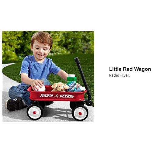 Radio Flyer Little Red Wagon, gift baskets toy for Kids 3+ Years - Momo Gadgets