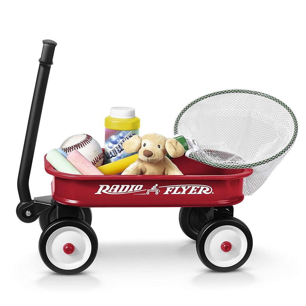 Radio Flyer Little Red Wagon, gift baskets toy for Kids 3+ Years - Momo Gadgets