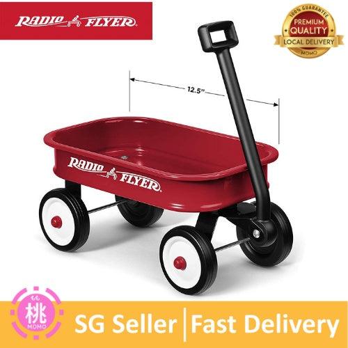 Radio Flyer Little Red Wagon, gift baskets toy for Kids 3+ Years - Momo Gadgets