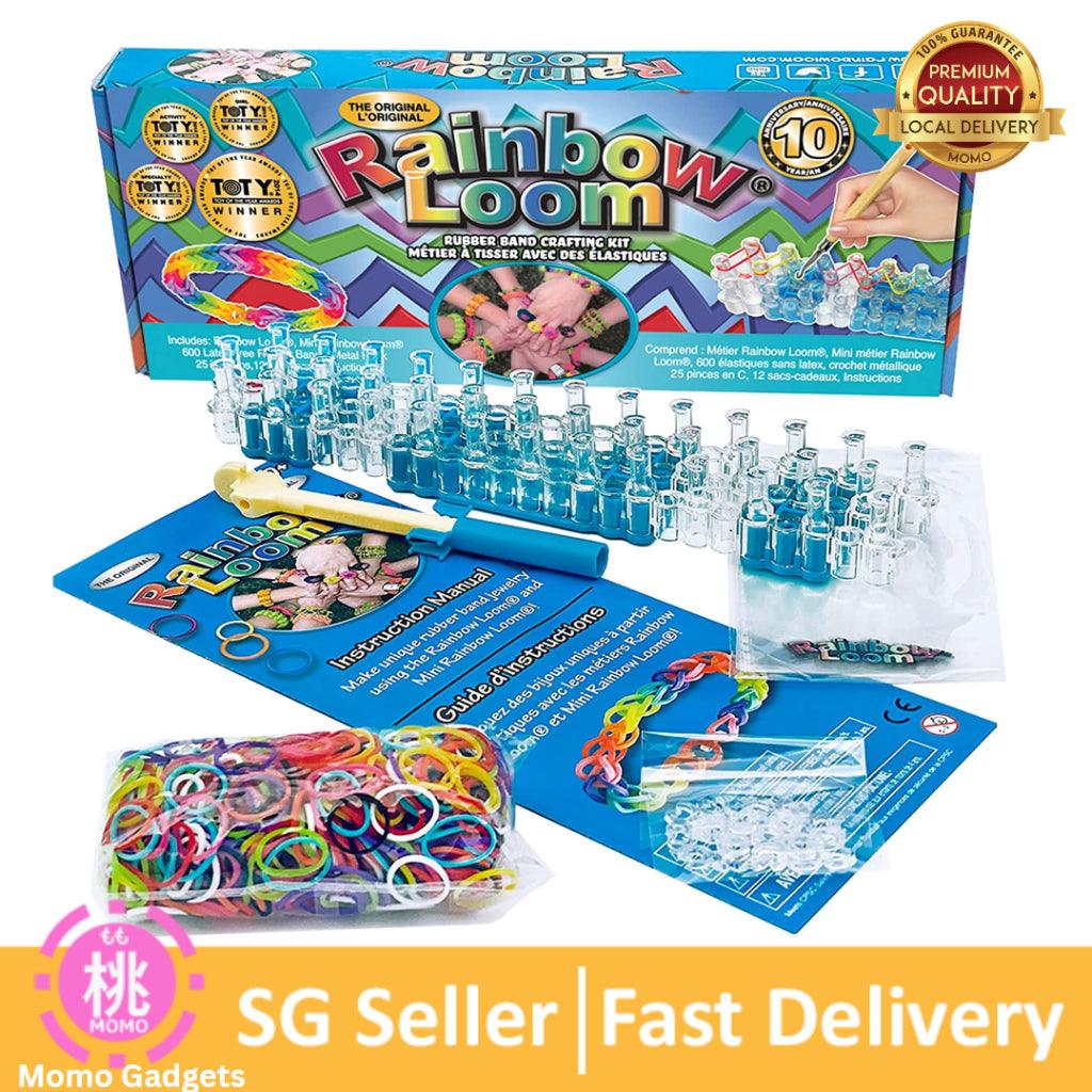 Rainbow Loom® The Original Bracelet Making Kit, Winner of 4 TOTY Awards, Make up to 24 Bracelets - Momo Gadgets