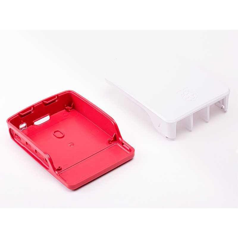 Raspberry Pi 4 Official case Enclosure ( White ) - Momo Gadgets