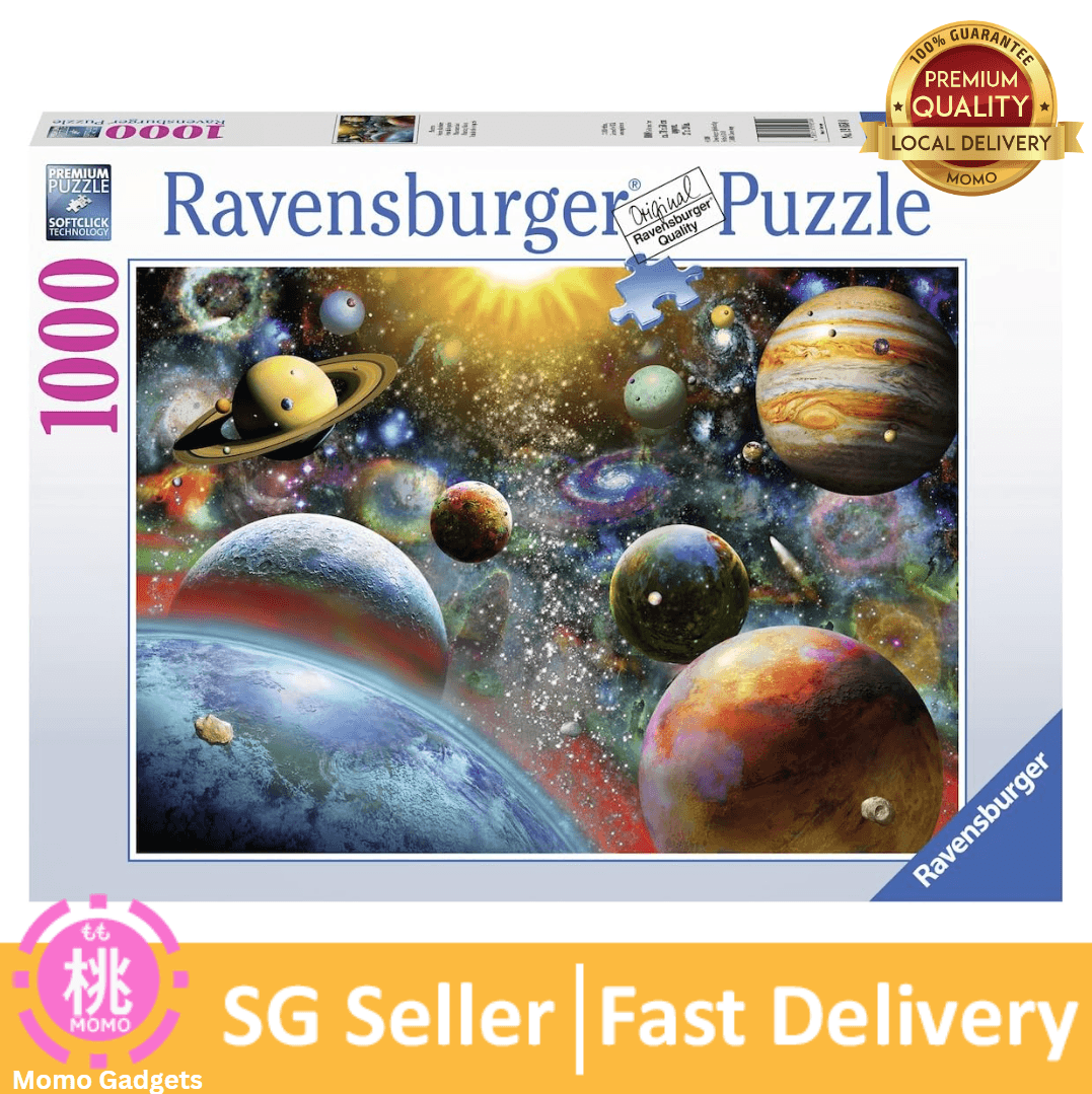 Ravensburger 19858 Planetary Vision Jigsaw Puzzle - 1000 PC Puzzles for Adults - Momo Gadgets