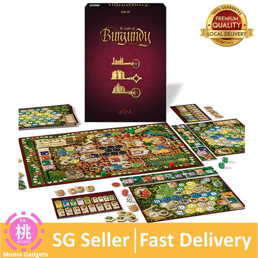 Ravensburger Castles of Burgundy Strategy Game for Ages 12 & Up - 20th Anniversary Alea - Momo Gadgets