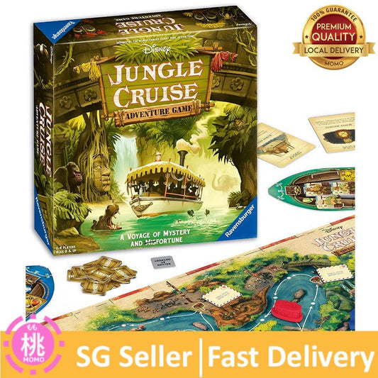 Ravensburger Disney Jungle Cruise Adventure Game for Ages 8 & Up - Momo Gadgets