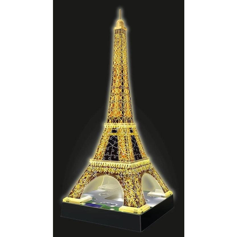 Ravensburger Eiffel Tower - Night Edition - 3D Puzzle (216Piece) - Momo Gadgets