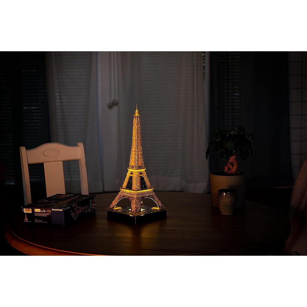 Ravensburger Eiffel Tower - Night Edition - 3D Puzzle (216Piece) - Momo Gadgets