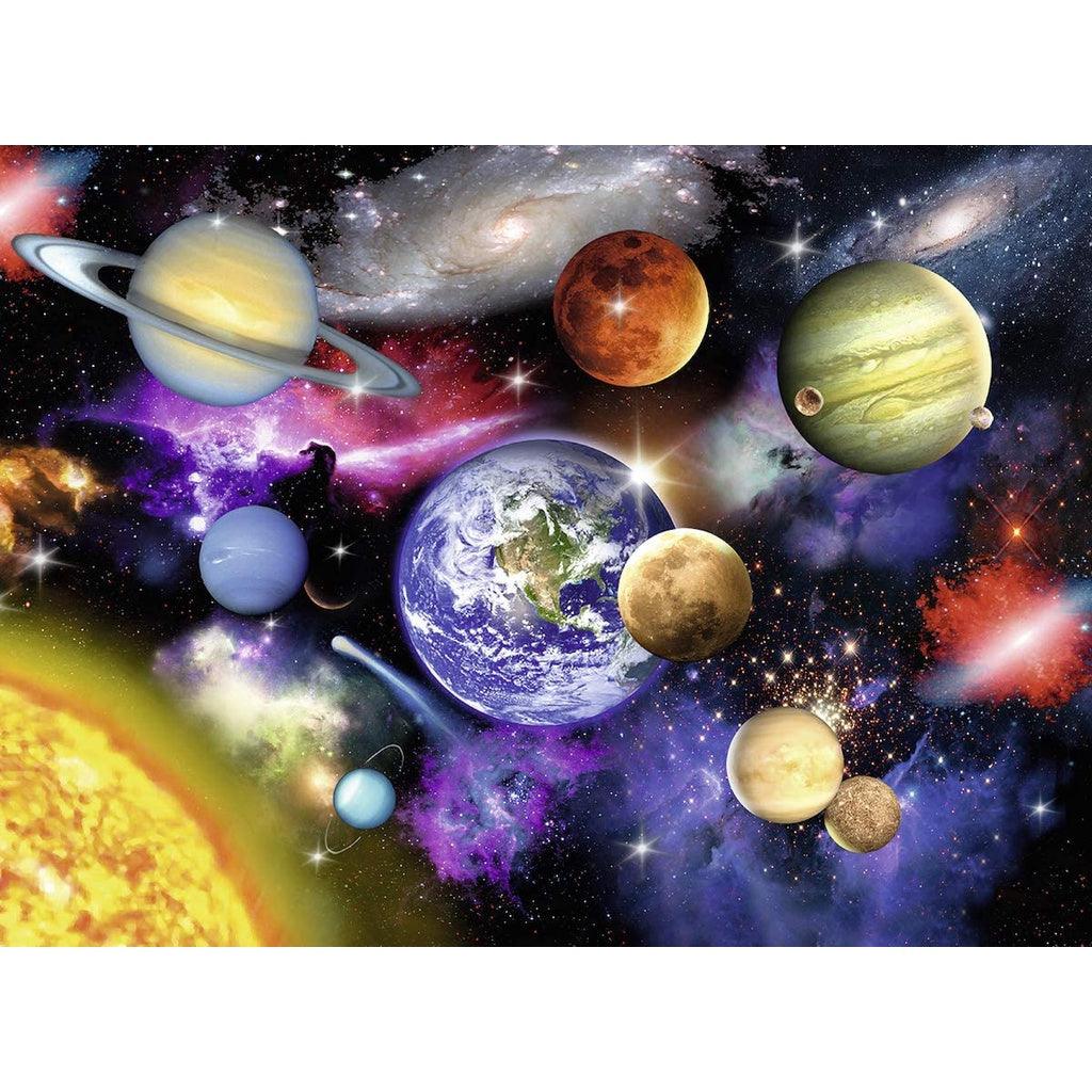 Ravensburger -Solar System - 300 Piece Jigsaw Puzzle for Kids - Momo Gadgets