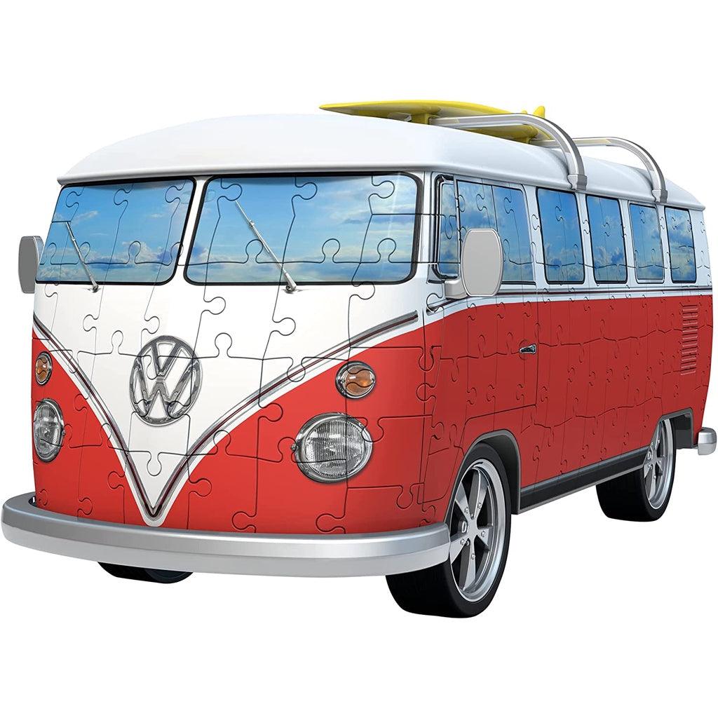 Ravensburger Volkswagen T1 Campervan 162 Piece 3D Jigsaw Puzzle for Kids and Adults - Momo Gadgets