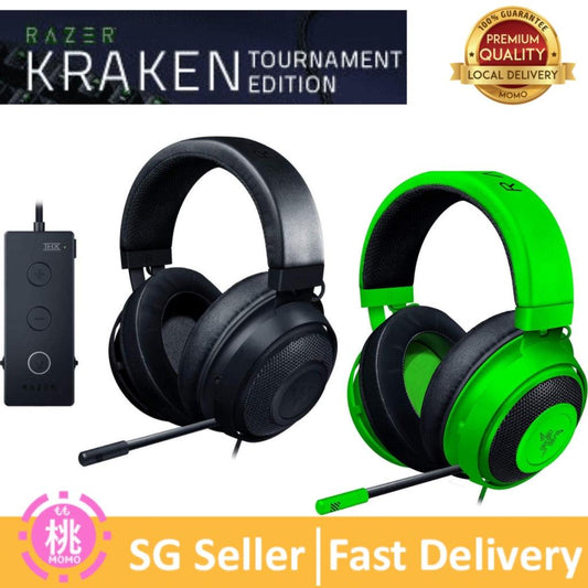 Razer Kraken Tournament Edition:THX Spatial Audio -Full Audio Control - Cooling Gel-Infused Ear Cushions -Gaming Headset - Momo Gadgets