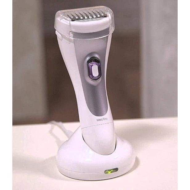 Remington Cordless Wet and Dry Lady Shaver WDF4840, Showerproof Electric Razor with Bikini Attachment and Charge Stand - Momo Gadgets