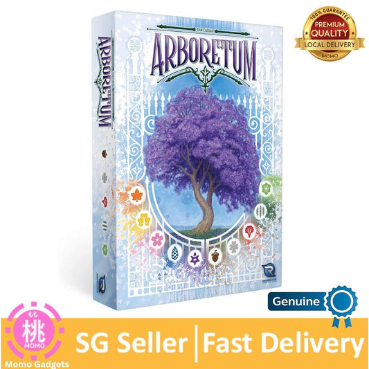 Renegade Game Studios Arboretum Strategy Card Game that Challenges 2-4 Players Aged 8 & Up (packaging may vary) - Momo Gadgets