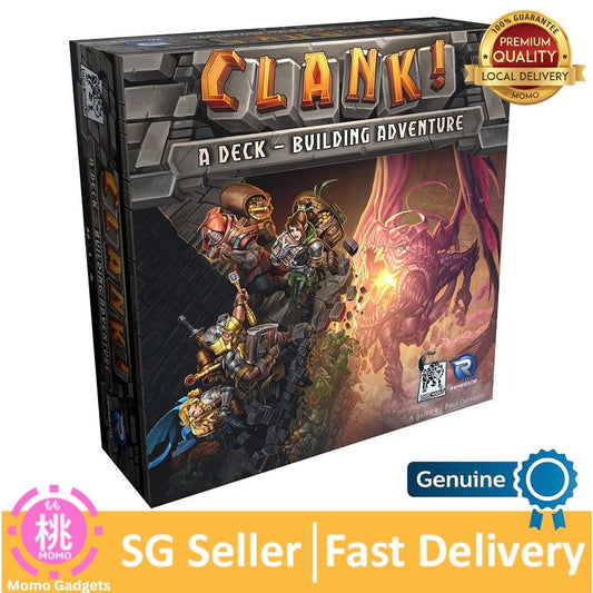 Renegade Game Studios Clank! A Deck Building Adventure! 12years+ - Momo Gadgets