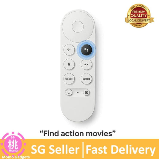 Replacement Remote for Chromecast Google TV Streaming Media Player Voice Remote Control Replacement for Google TV - Momo Gadgets