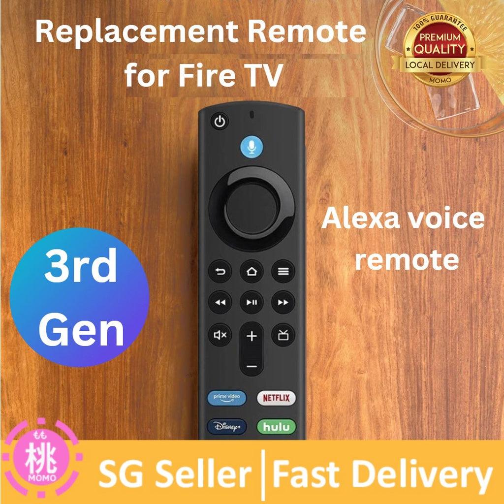 Replacement Remote for Fire TV stick , fire tv cube , Alexa Voice Remote (3rd Gen) - Momo Gadgets