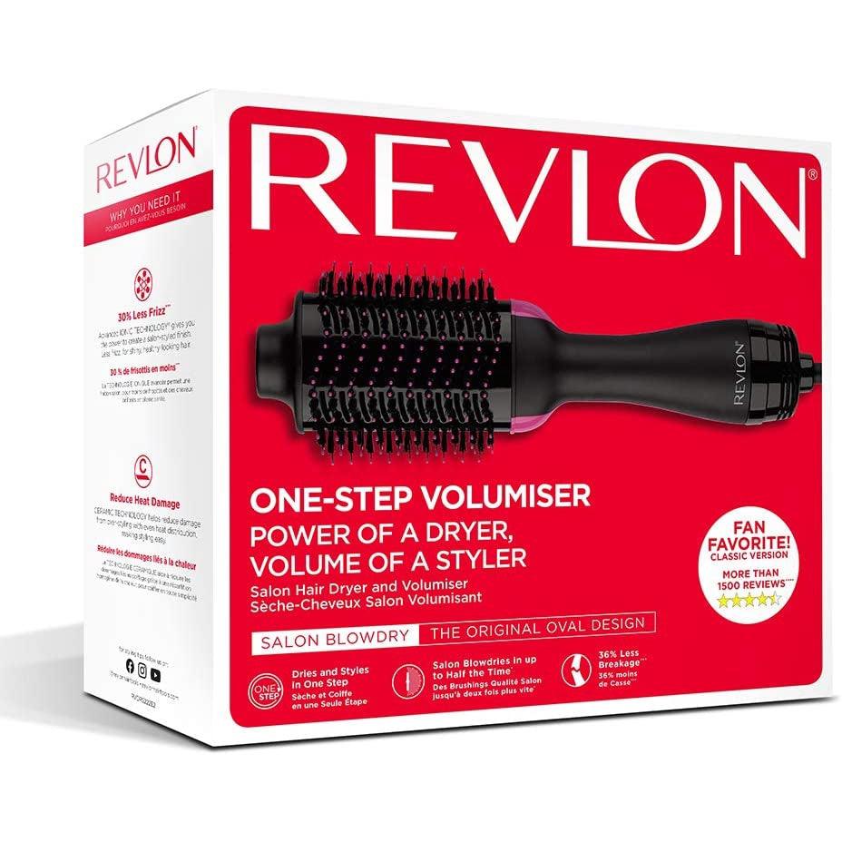 Revlon Salon One Step Hair Dryer and Volumiser Case option (One-Step, dry and style, 2-in-1 styling tool) - Momo Gadgets