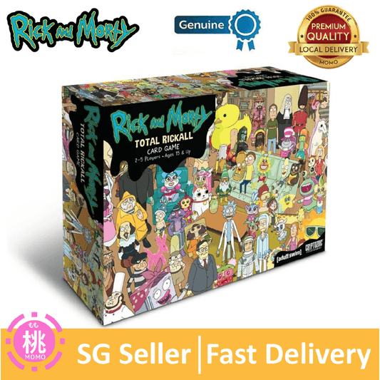 Rick and Morty Total Rickall Cooperative Card Game - Momo Gadgets