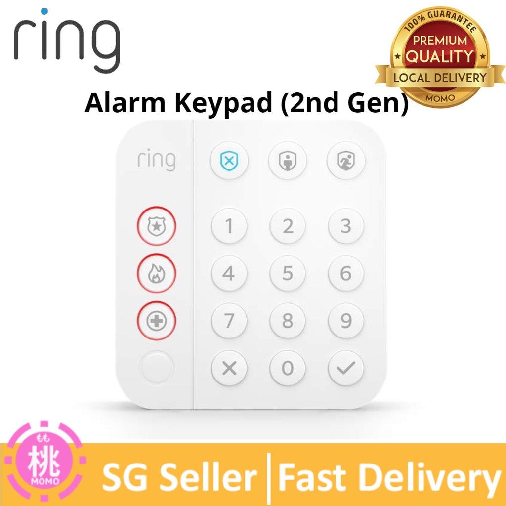 Ring Alarm Home Security Add-On, Motion Detector, Contact Sensor, Smoke Alarm, Flood Alarm, Keypad, Panic Button Option - Momo Gadgets