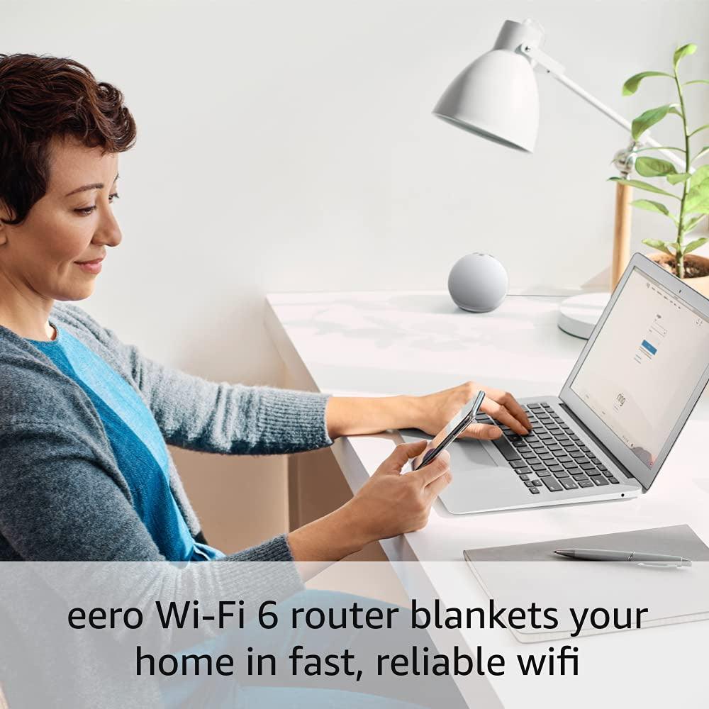 Ring Alarm Pro - built-in eero Wi-Fi 6 router and optional 24/7 monitoring (No Wiring Required) – Works with Alexa - Momo Gadgets