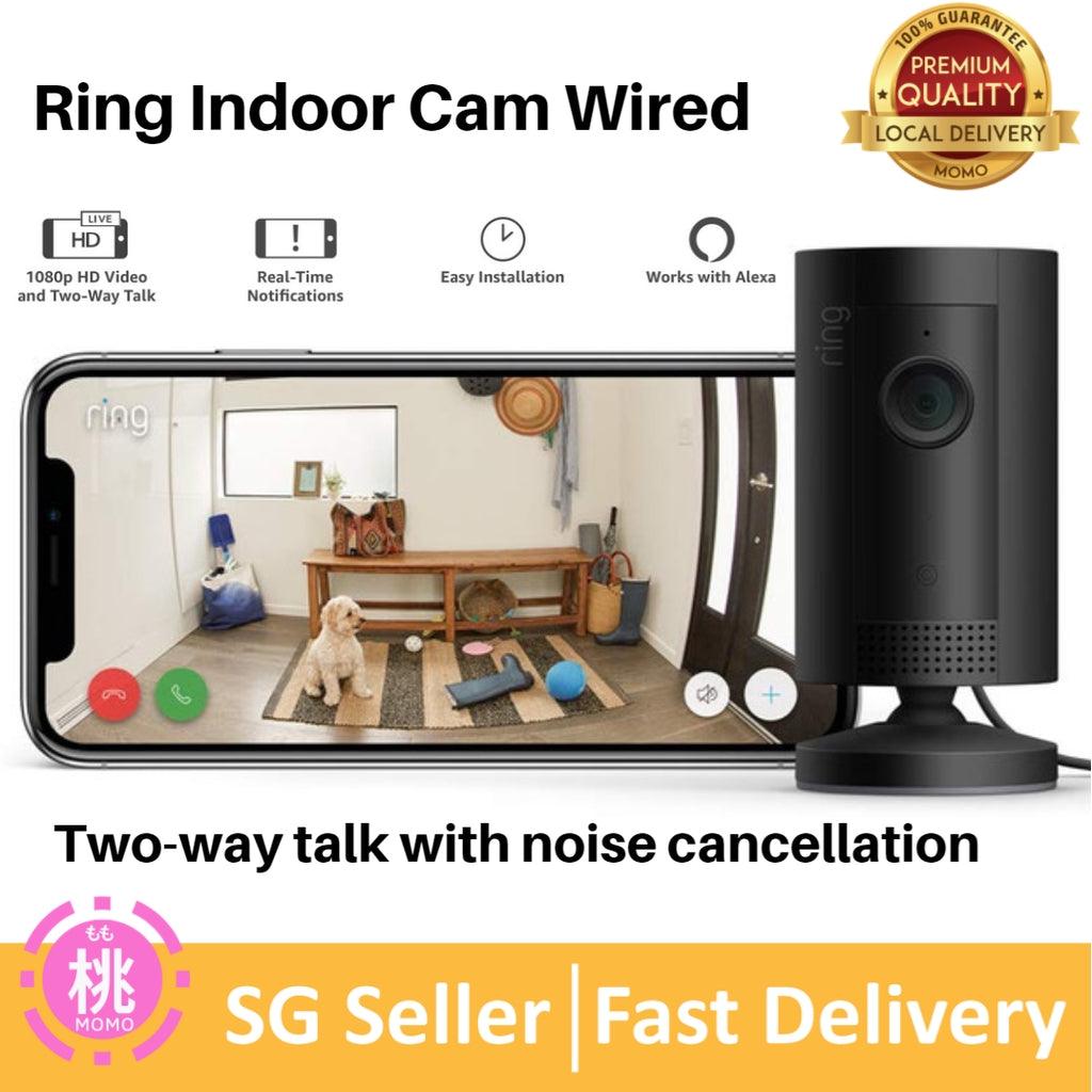 Ring Indoor Cam 2nd Gen / 1st Gen Compact Plug-In HD security camera with two-way talk, Works with Alexa - Momo Gadgets