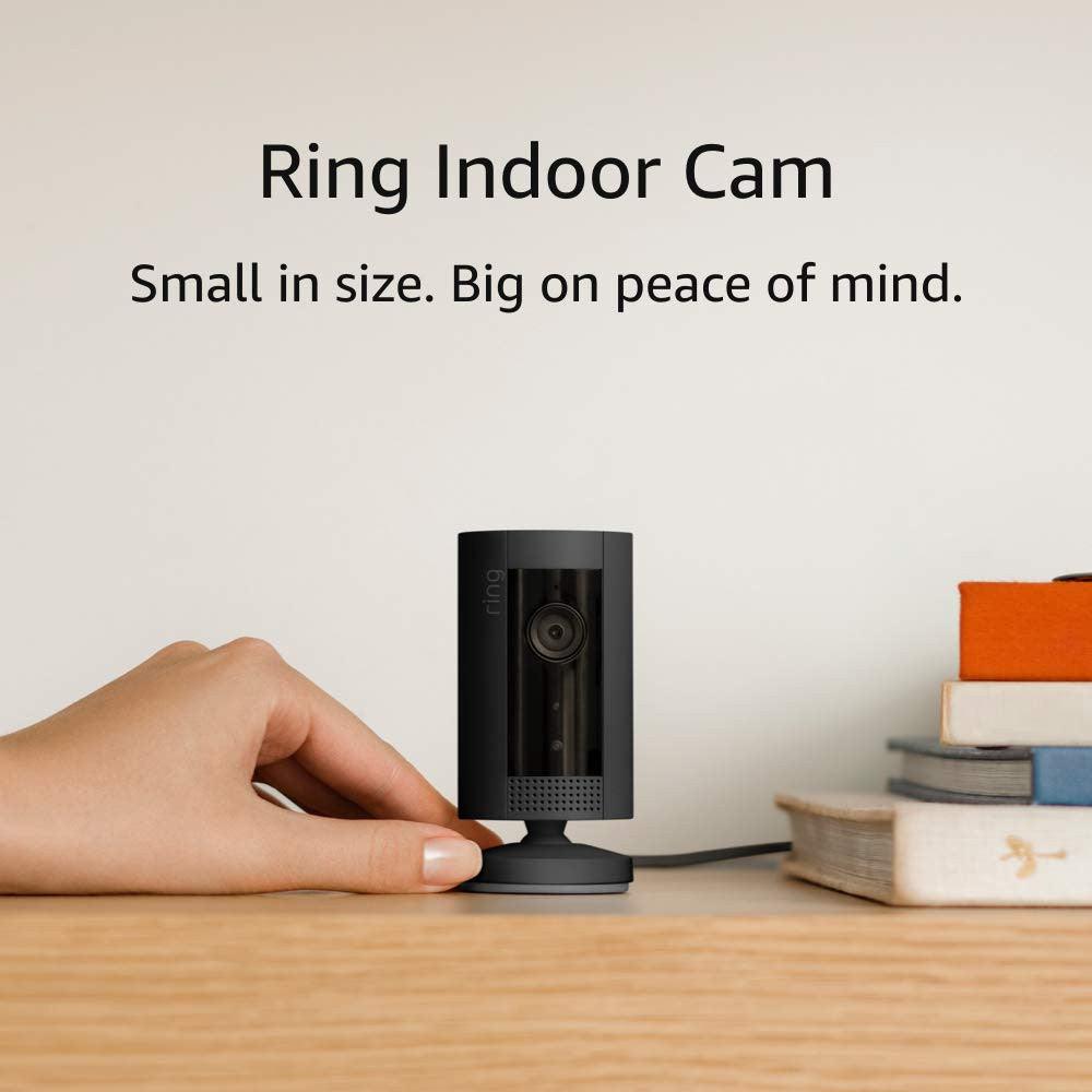 Ring Indoor Cam 2nd Gen / 1st Gen Compact Plug-In HD security camera with two-way talk, Works with Alexa - Momo Gadgets