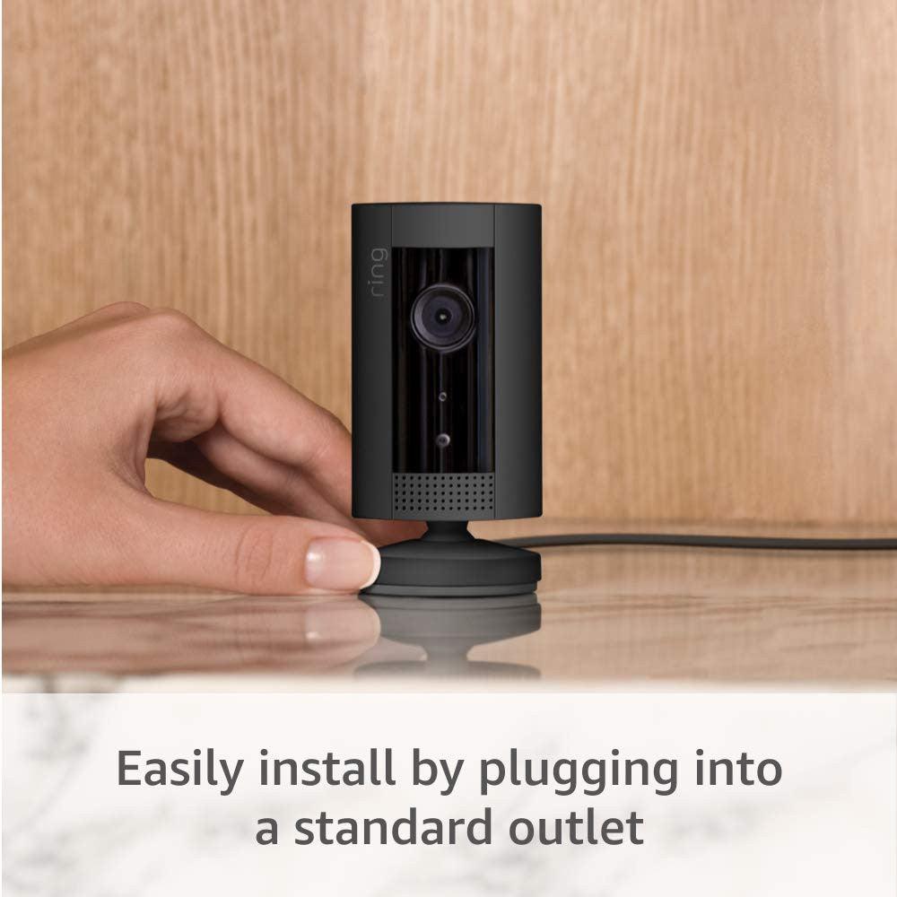 Ring Indoor Cam 2nd Gen / 1st Gen Compact Plug-In HD security camera with two-way talk, Works with Alexa - Momo Gadgets