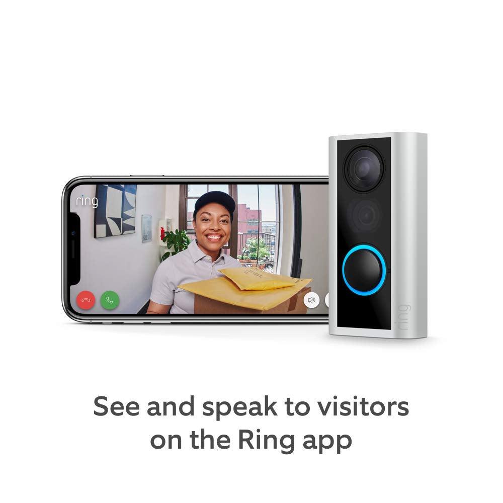 Ring Peephole Cam - Smart video doorbell, HD video, 2-way talk, easy installation - Momo Gadgets