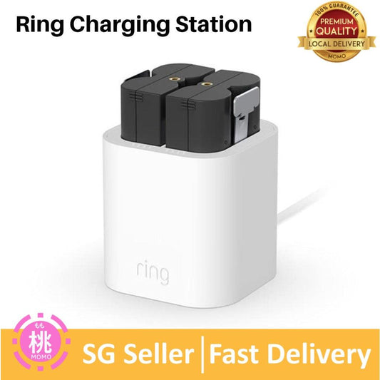 Ring Rechargeable Battery Pack Ring battery / Ring Charging Station (packaging may varies) - Momo Gadgets